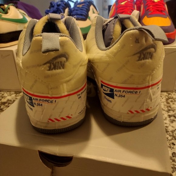 Nike AF1 Experimental USPS Postal Ghost shoes, size 11 CZ1528-100 - Picture 6 of 9